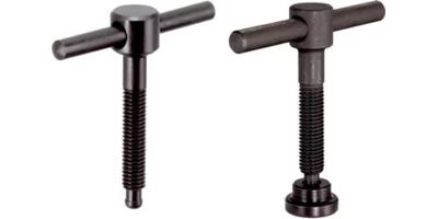 Handtags­skruv DIN 6304 med fast vridgrepp