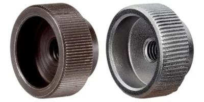 Räfflad mutter DIN 6303