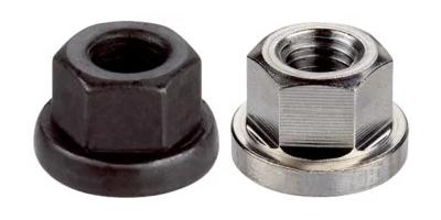 Sexkantsmutter med krage DIN 6331 (höjd 1,5 d)