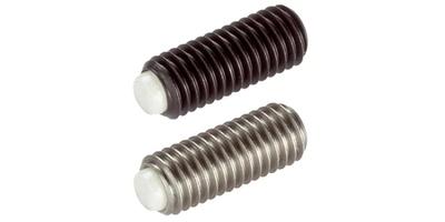 Stoppskruv med dyna i plast