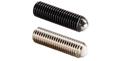 Kultryckskruv utan huvud, rund kula