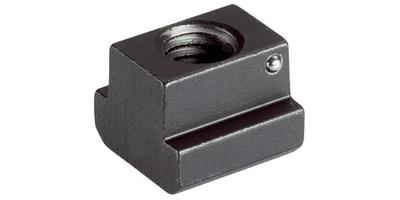 Muttrar för T-spår, friktionssäkring