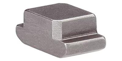 Muttrar för T-spår, rhombus halvfärdig