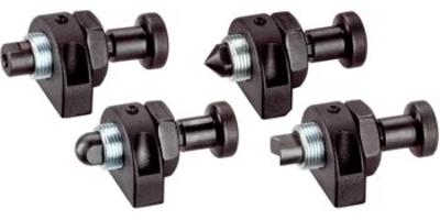 Anslagsstift med stift, vridsäkrad