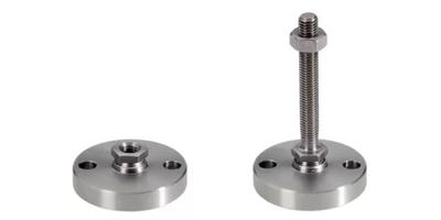 Ledad stödplatta, med fixeringshål