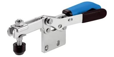 Horisontala snabbspännare med vertikal bas och säkerhetslås