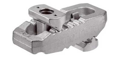 Spännjärn spår, med justerbart motstycke