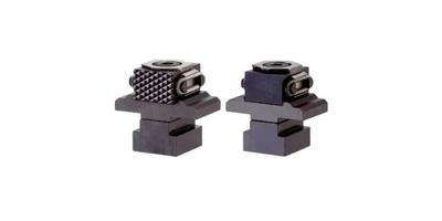 Krysskils­spännsegment plan/räfflad, M8